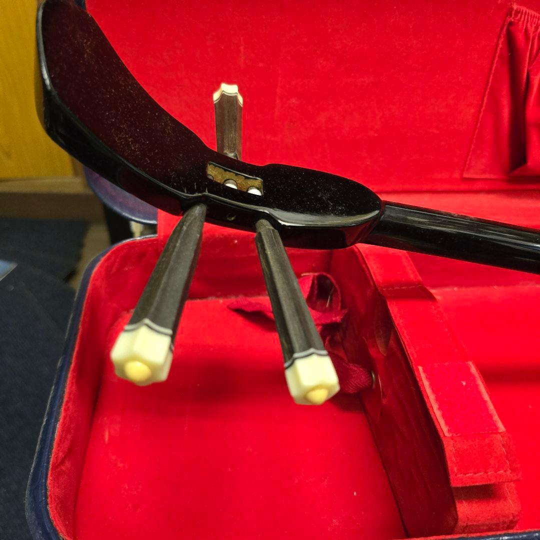 ビンテージ　三味線本体 蛇味線 ケース付き