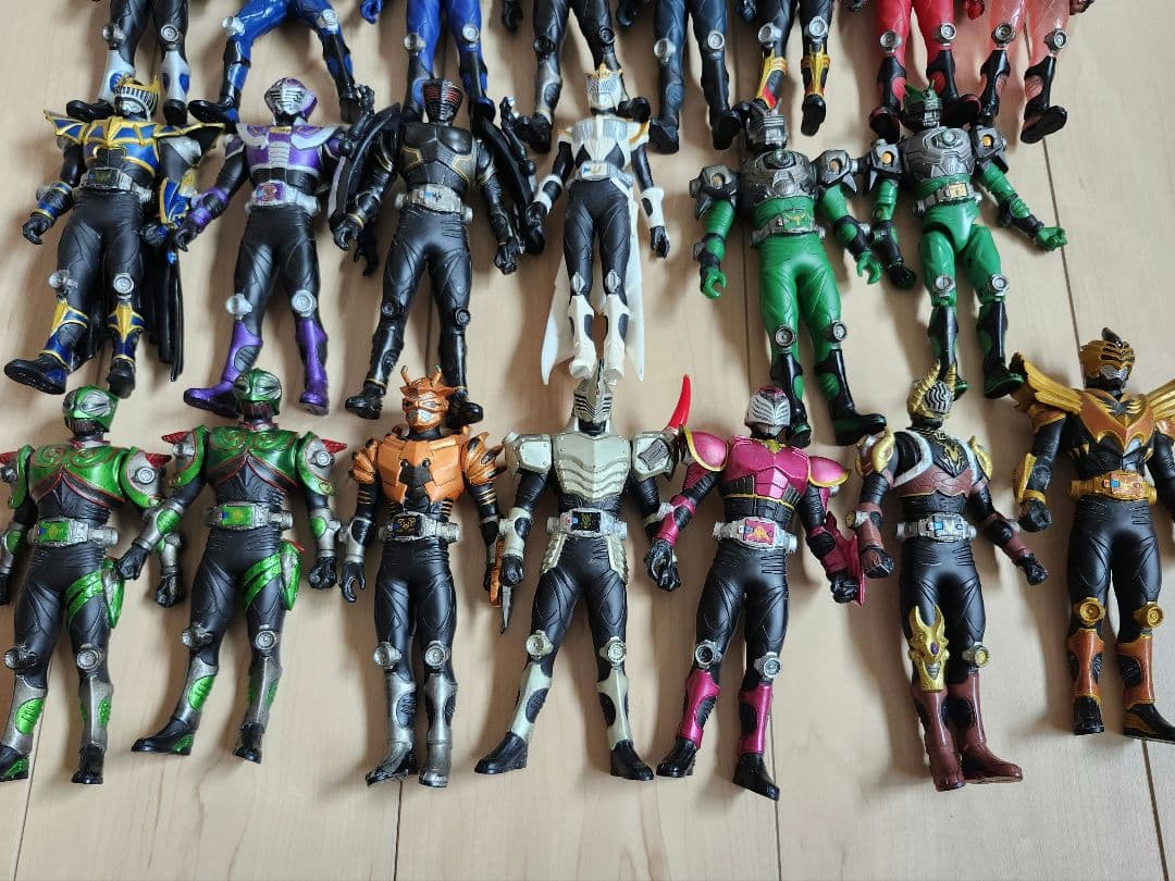 仮面ライダーソフビ フィギュアまとめてセットHardi