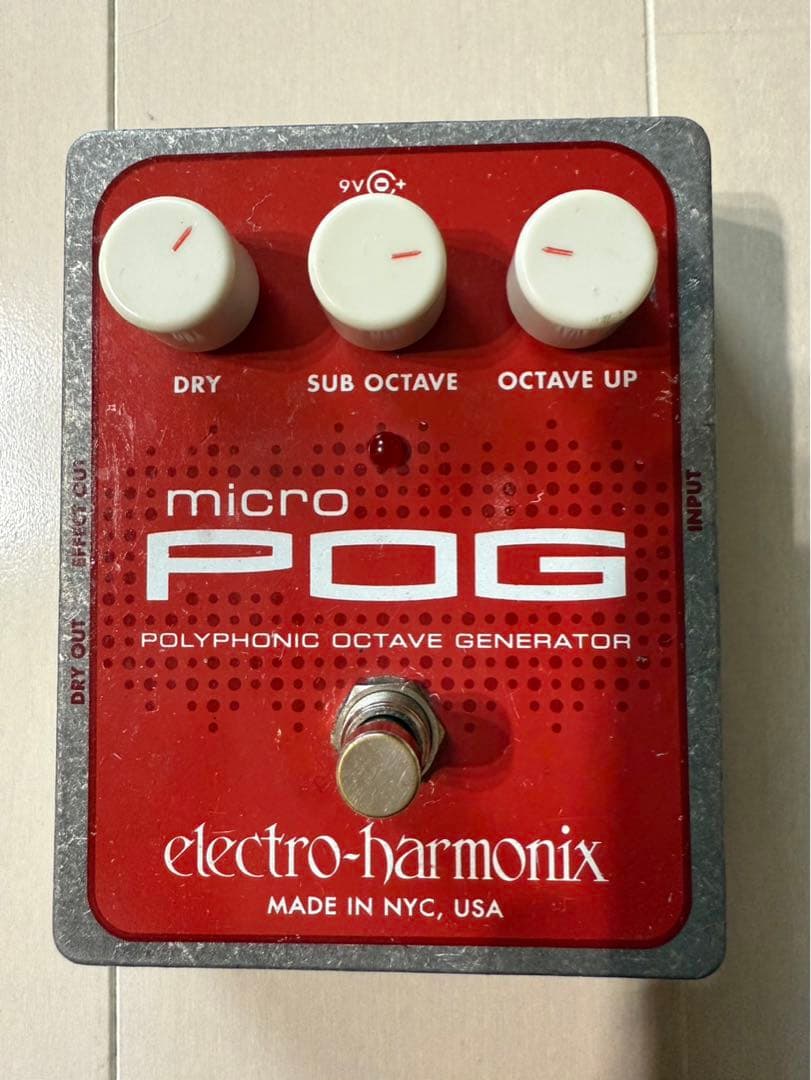 ギター electro-harmonix micro POG