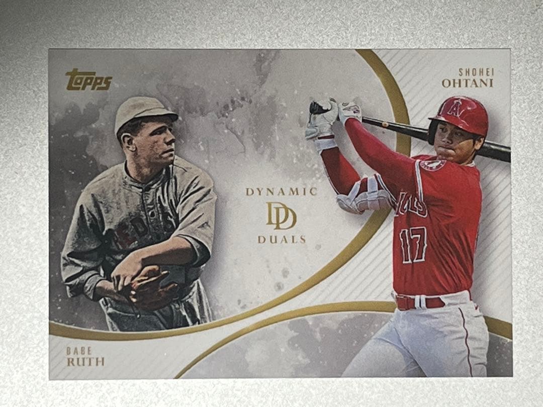 2023 Topps Dynamic Duals 大谷翔平 ベーブ・ルース
