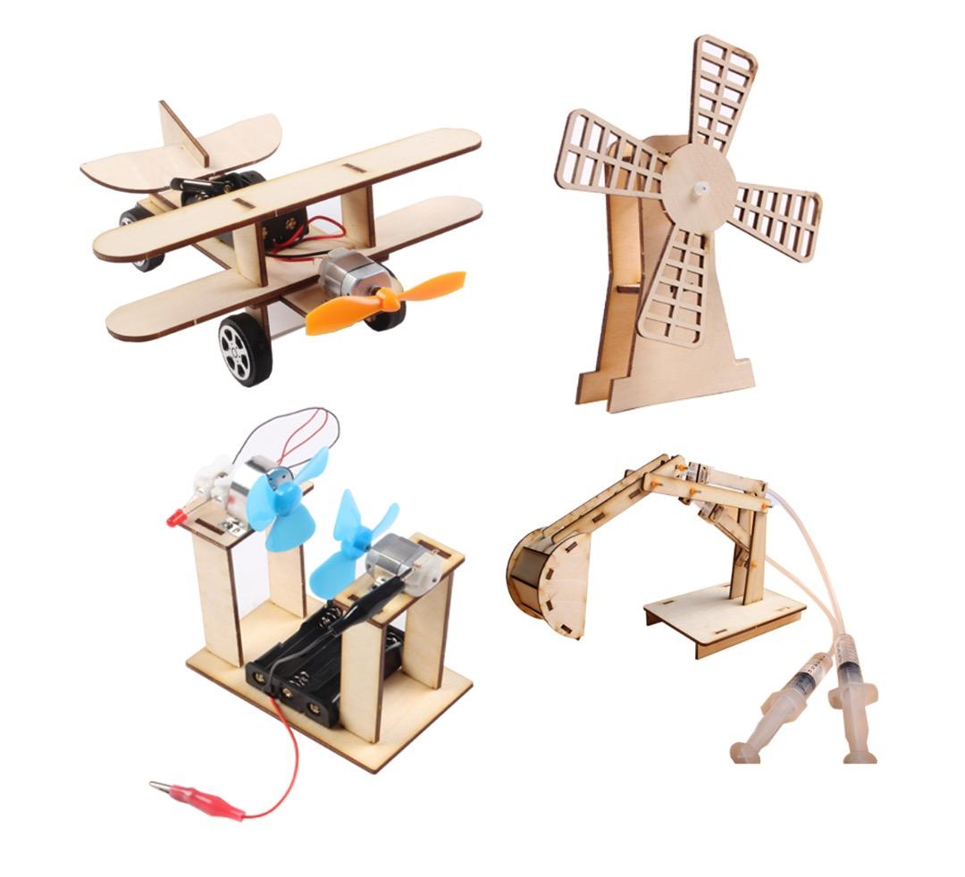 超お買い得！　動く木製組み立てキット　23種セット