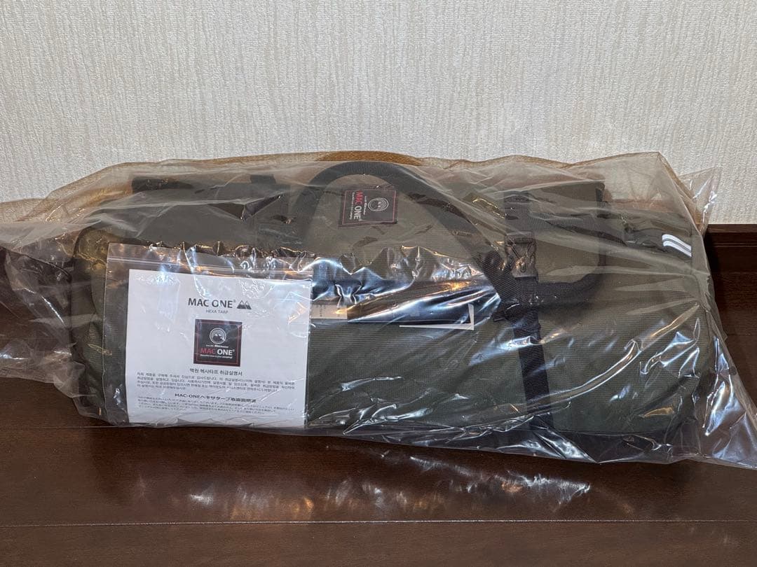 MacOne Hexa L マックワン ヘキサ タープ Ｌ アームドグリーン