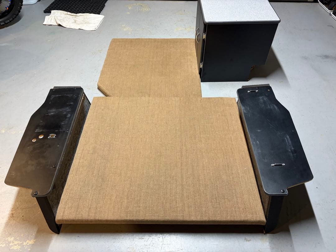 fjクルーザー 特注ベットキット　セット　車中泊