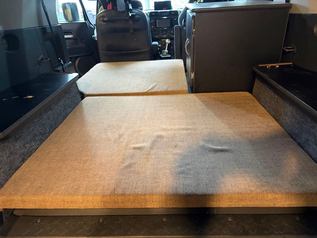fjクルーザー 特注ベットキット　セット　車中泊