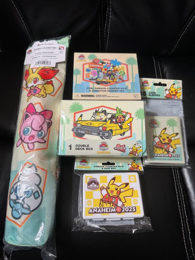 WCS2025 メインビジュアル5種セット　プレイマットダブルデッキケース等