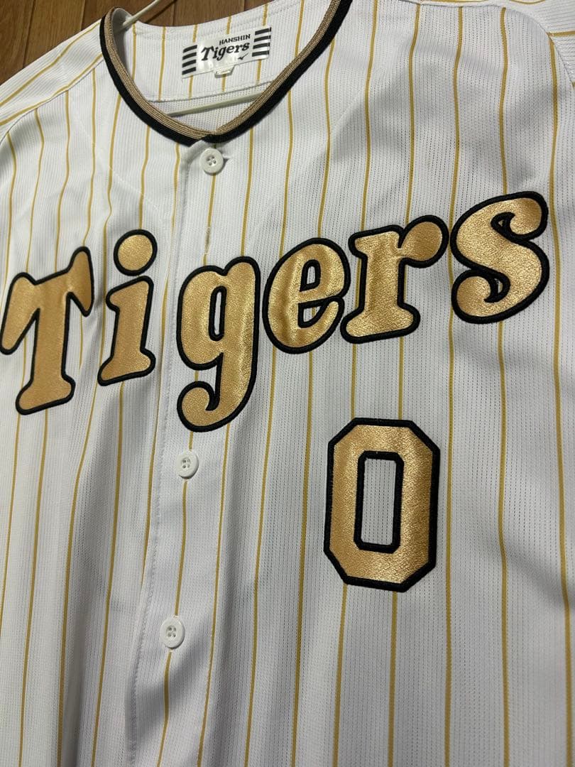 【美品】阪神タイガース チャンピオンユニフォーム　　　木浪聖也 サイズL