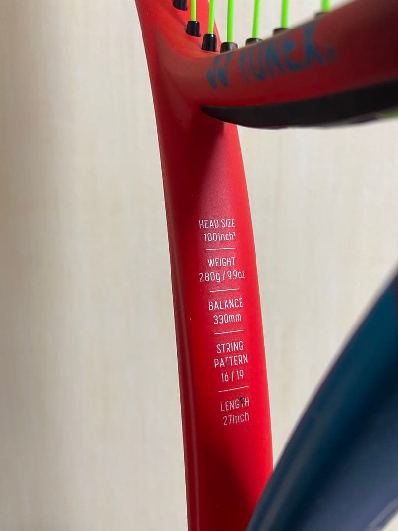 ラケット(硬式用) vcore100L ezone100L