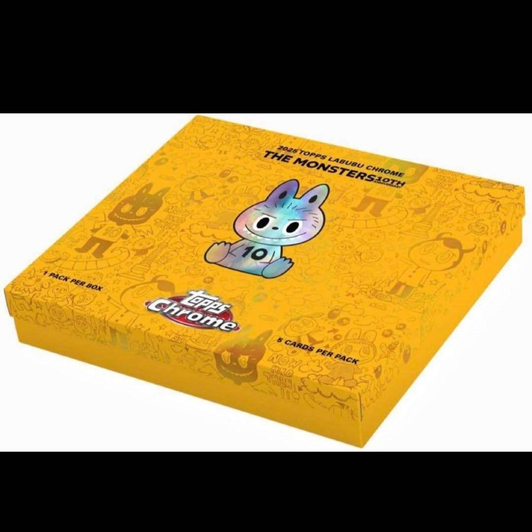 Topps Chrome 10周年記念ボックス ラブブpopmart 新品未開封
