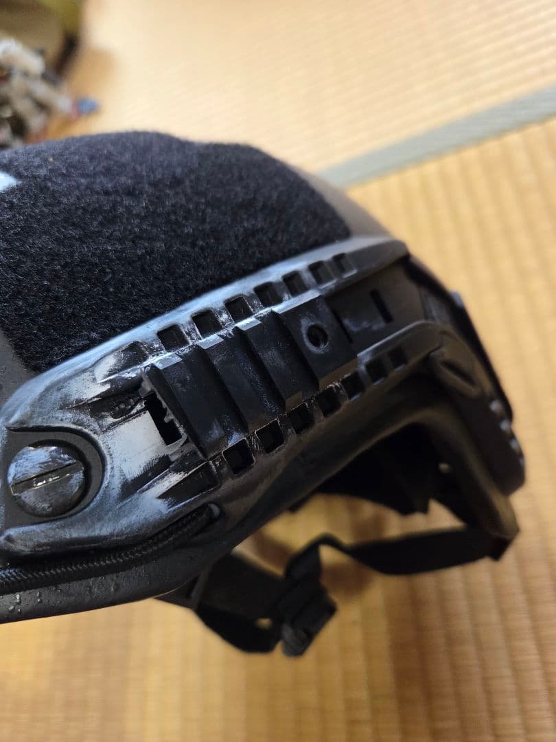 ZRHKX FASTスタイルヘルメット 黒 ケブラー