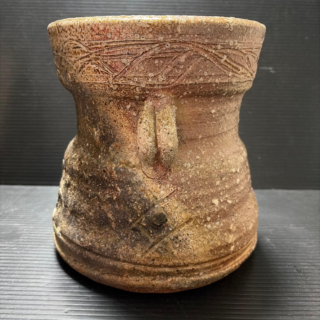 茶道具 信楽焼 代一 陶器 水差し 木箱付き 工芸品 骨董品 和物