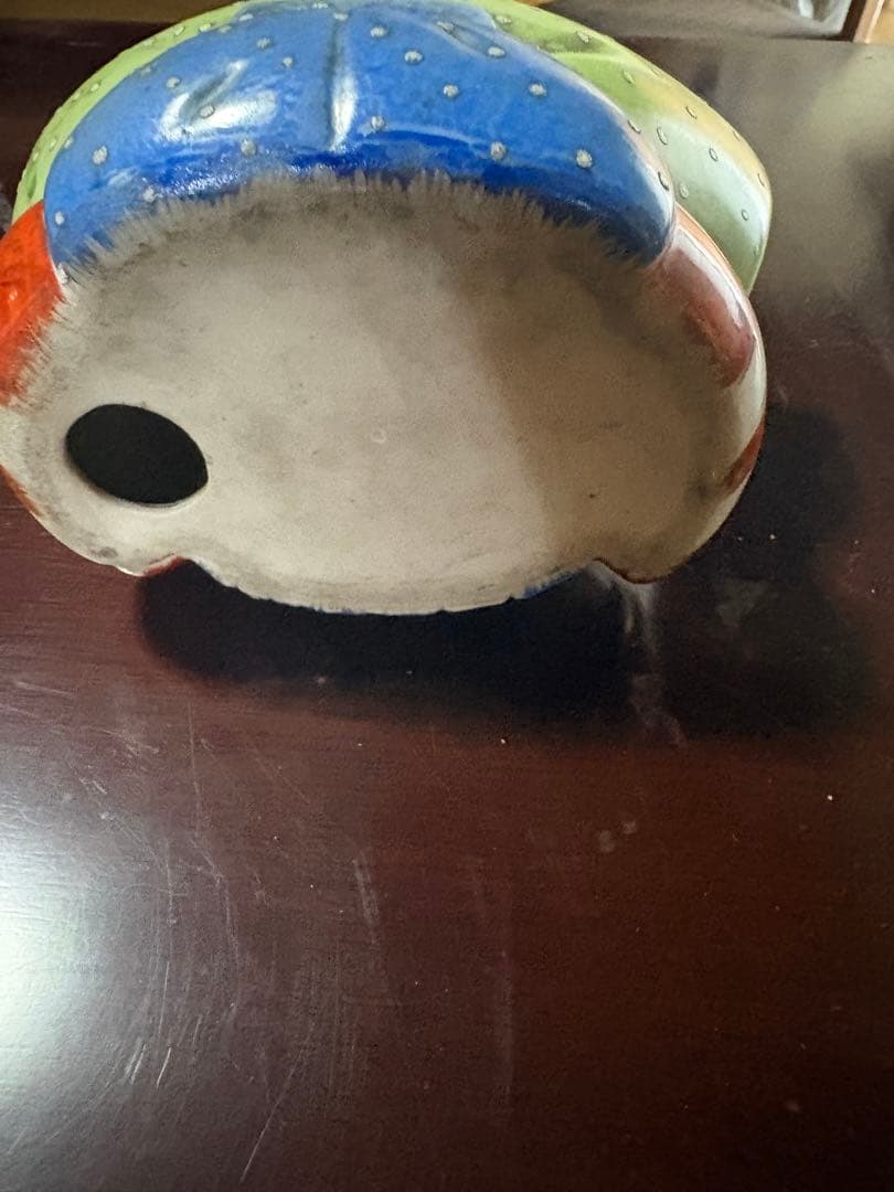 福助　アンティーク　置物　陶器