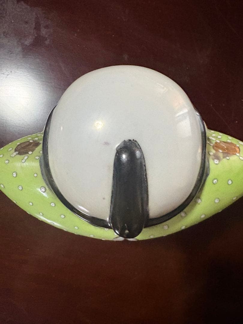 福助　アンティーク　置物　陶器