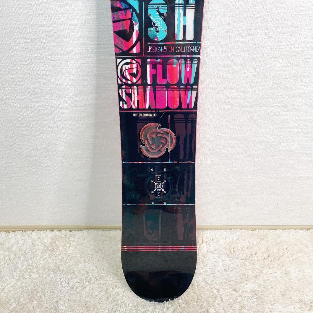 FLOW SHADOW フローシャドウ レディース 143cm キャンバーボード