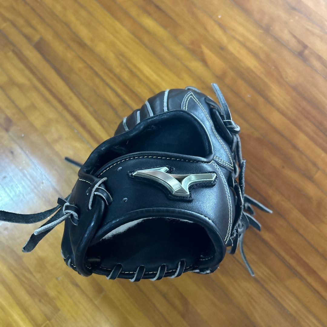 Mizuno グローバルエリート　外野手用 硬式野球グローブ 黒