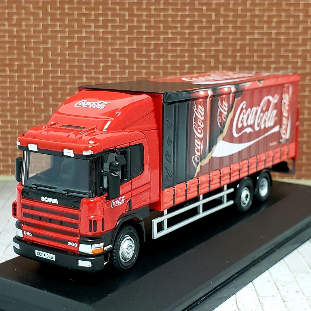 新品未開封　オックスフォード　コカ・コーラ　スカニア　6ホイール　トラック