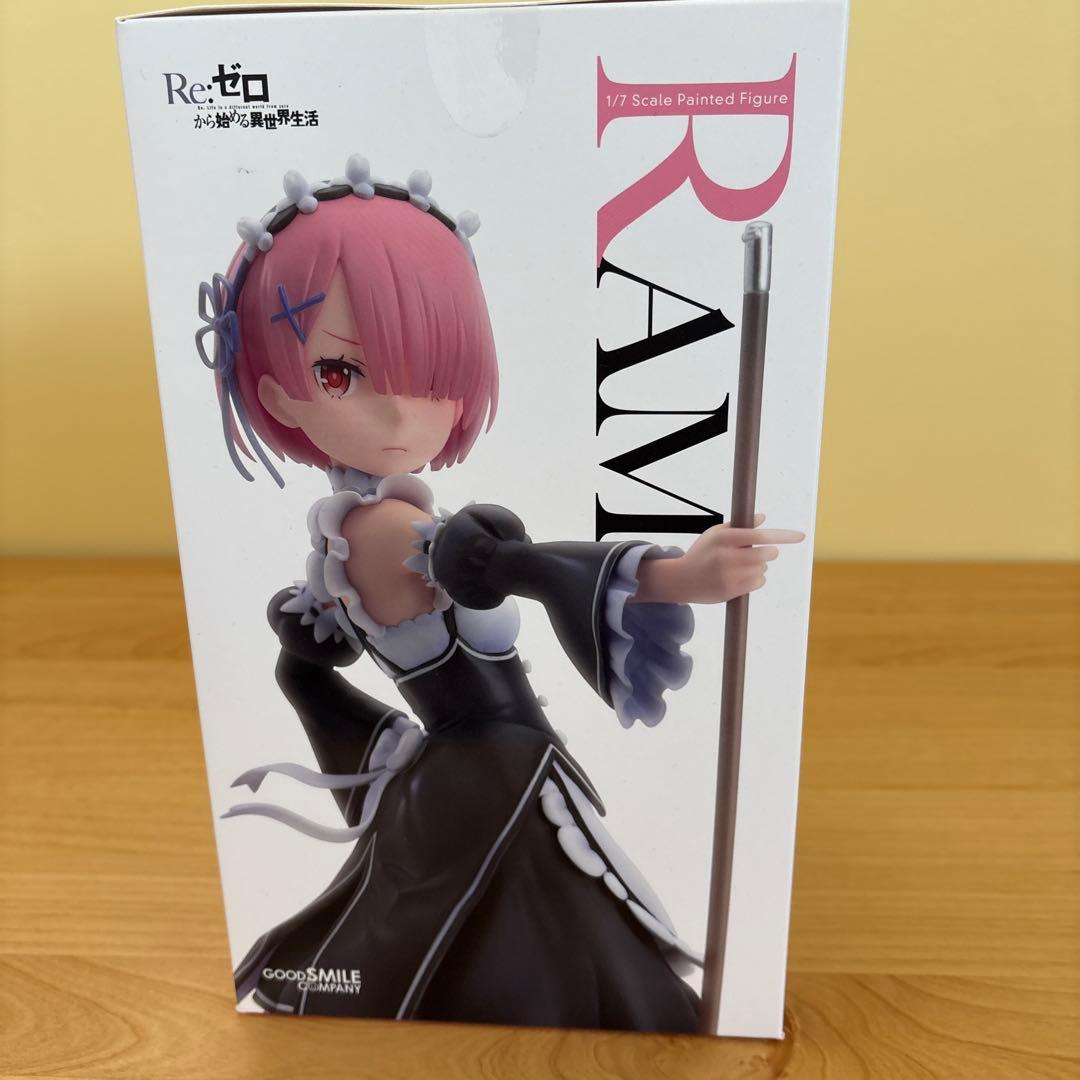 Re:ゼロ ラム 1/7スケールフィギュア 開封済み グッドスマイルカンパニー