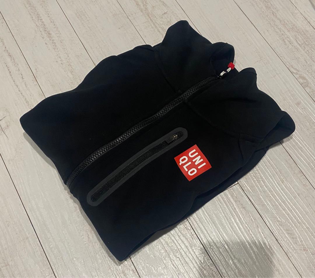 ユニクロ　UNIQLO 限定　ドライストレッチ　スウェット　テニスウェア　黒