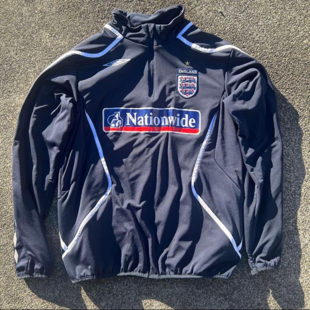 UMBRO イングランド代表 トレーニングウェア ハーフジップ