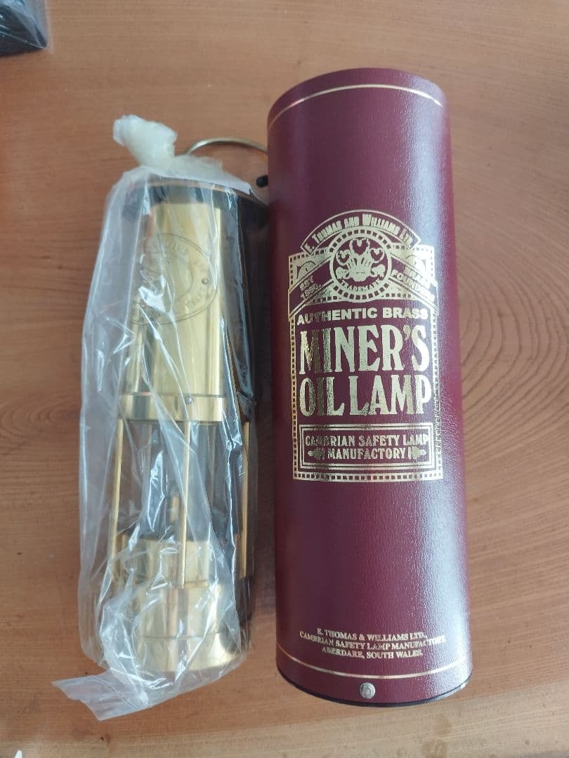 E.THOMAS & WILLIAMS LTD オイルランプ 真鍮 新品未使用