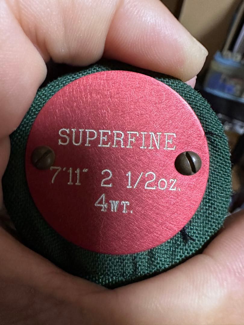 Orvis SUPERFINE フライロッド 7'11\" 4wt