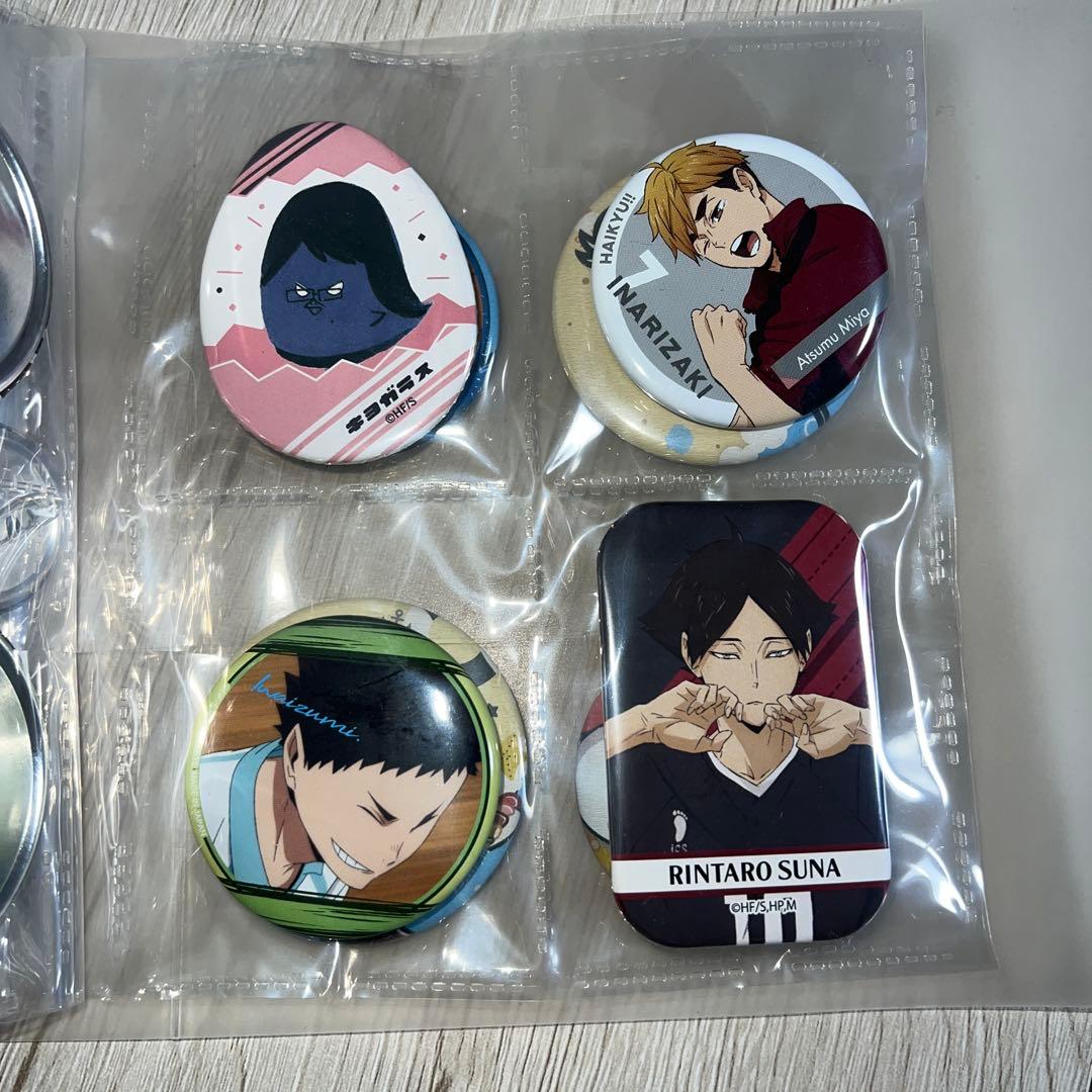 【1/31までに売れなければ取下げ】ハイキュー!! 缶バッジ 32種バラ売り不可