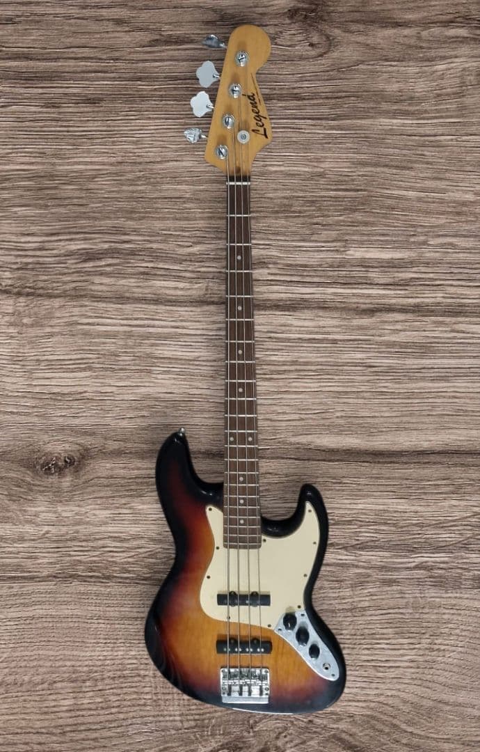 最終値下 Legend レジェンド エレキベース サンバースト Jazz Bas