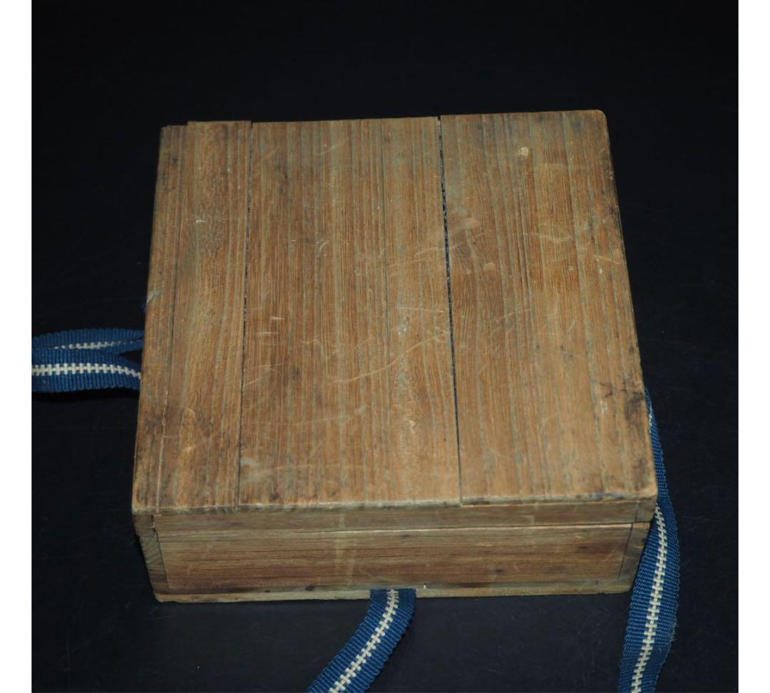 送料無料　 四代清水六兵衛 造 染付釉里紅盃台　★希少★　合箱