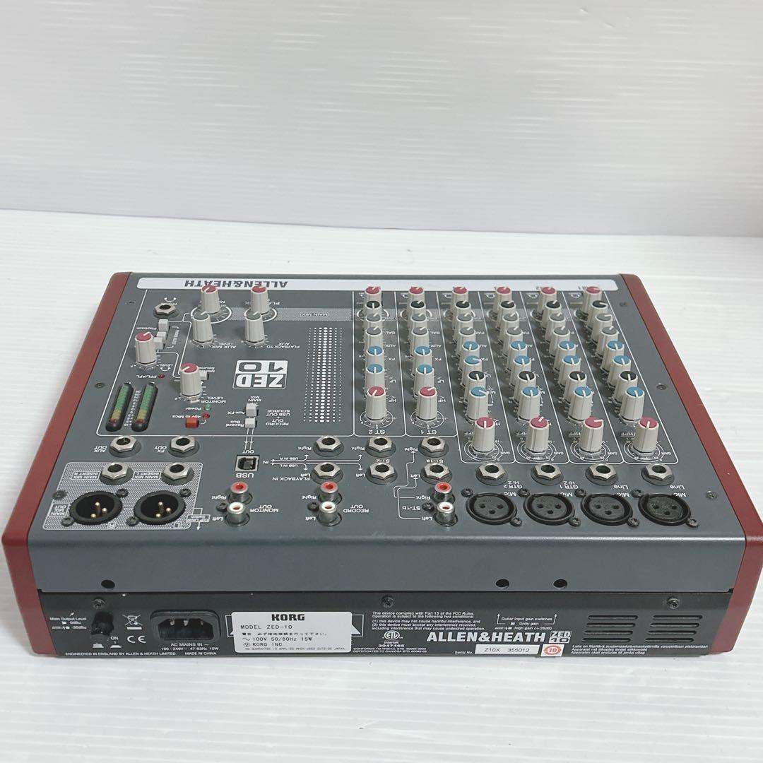【ジャンク】　通電OK ALLEN&HEATH ZED-10 パーツ取り