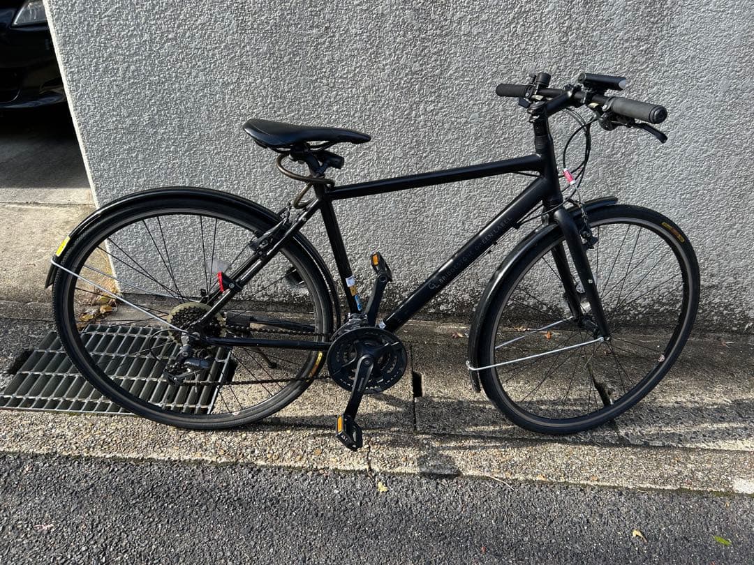 ケラマ BRIDGESTONE クロスバイク ブラック