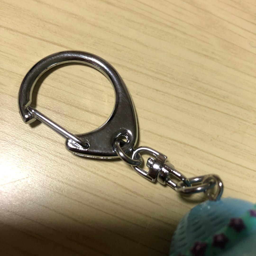 確認用　ハローキティ　キーホルダー青