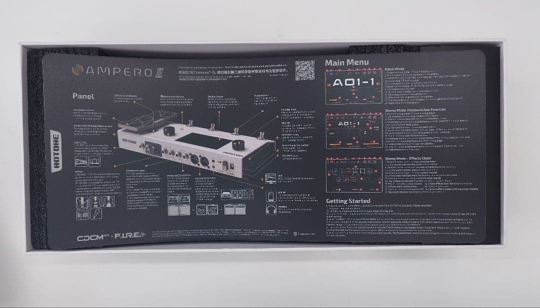 HOTONE AMPEROⅡ ファームウェア最新