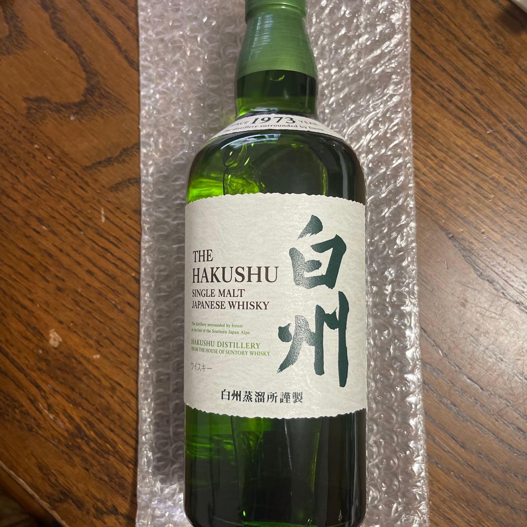 新品未開封　　白州 シングルモルトウイスキー 1973 700ml 箱無し