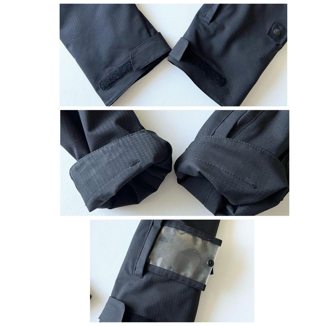 3269【美品】フェニックス　ジャケット パンツ 上下セット 黒　黄　M