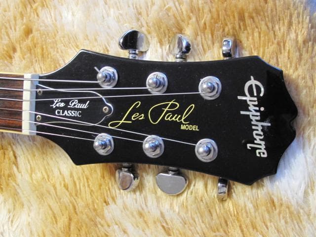 Epiphone Les Paul Classic ゴールドトップ ラメ入り