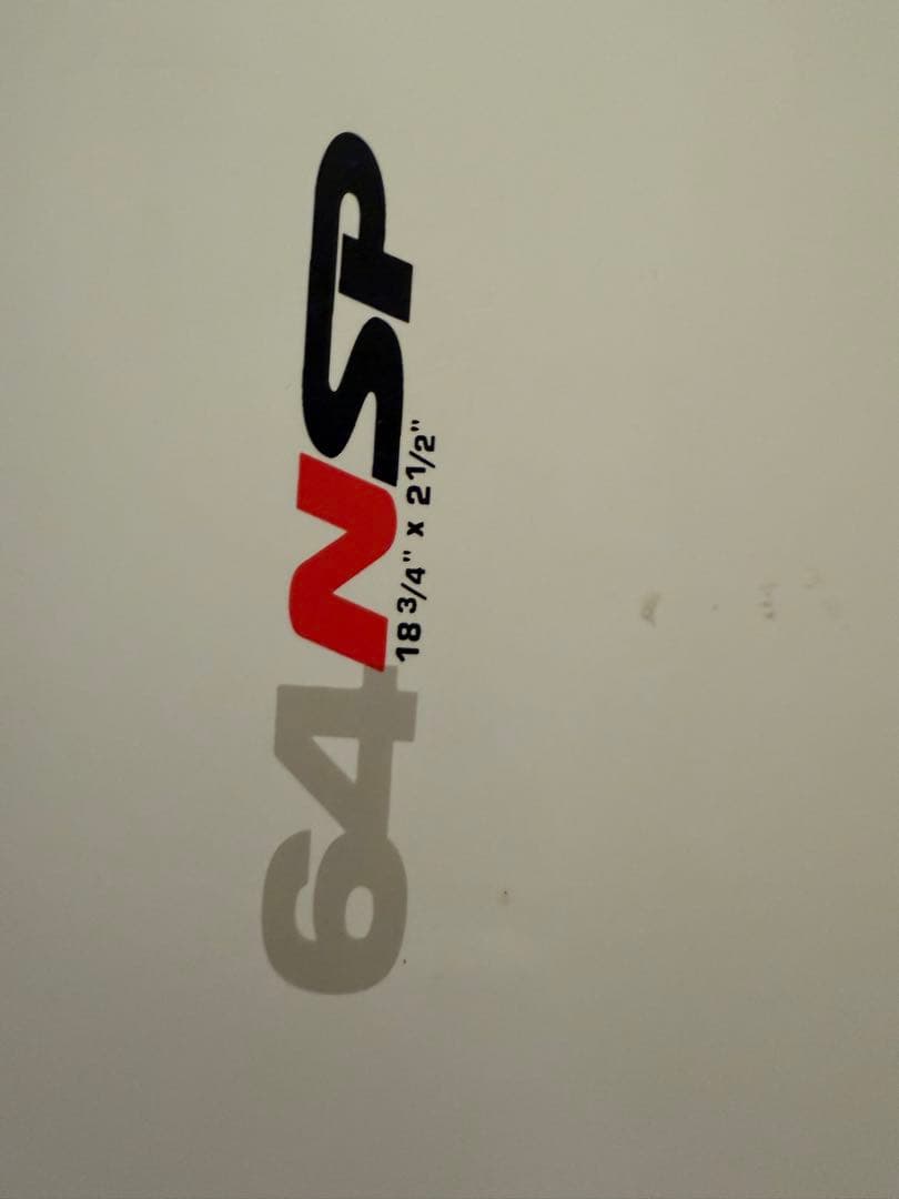 NSP サーフボード 6’4