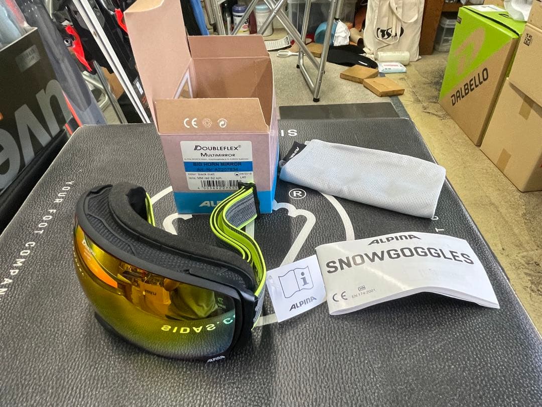 ALPINA BIG HORN スノーゴーグル 18-19モデル 新品未使用品