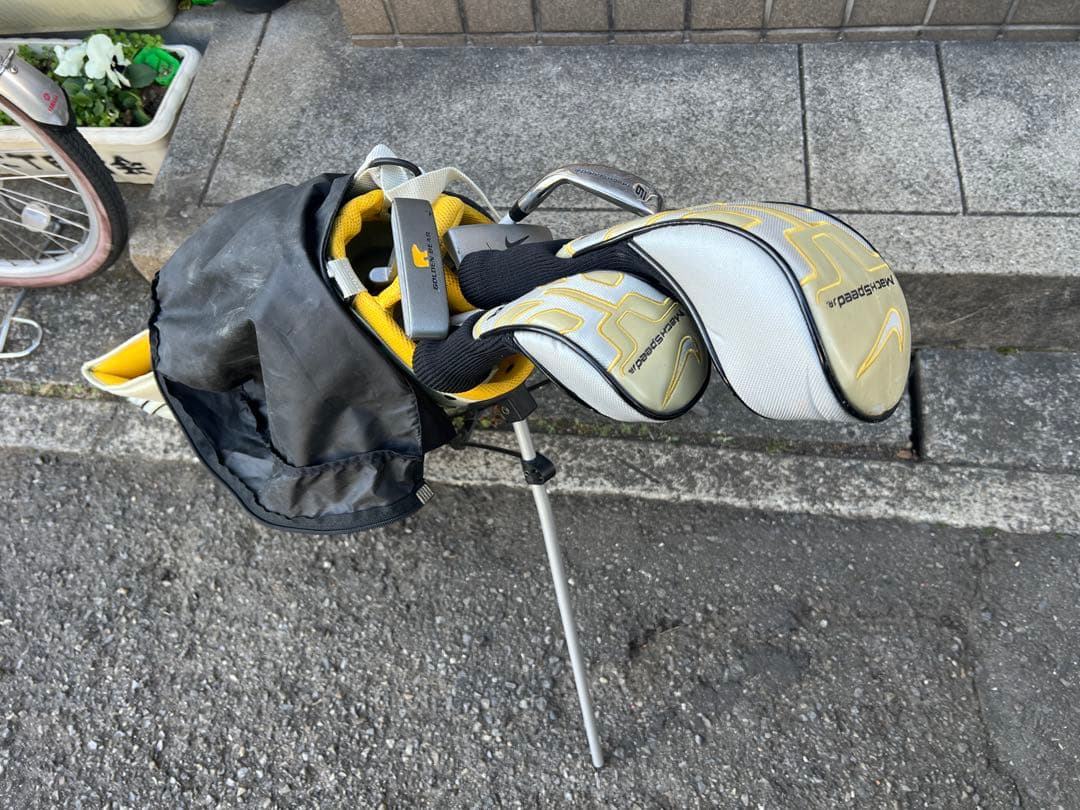 NIKE SQ ナイキ ジュニア ゴルフ セット 6本+1本子供 キッズ