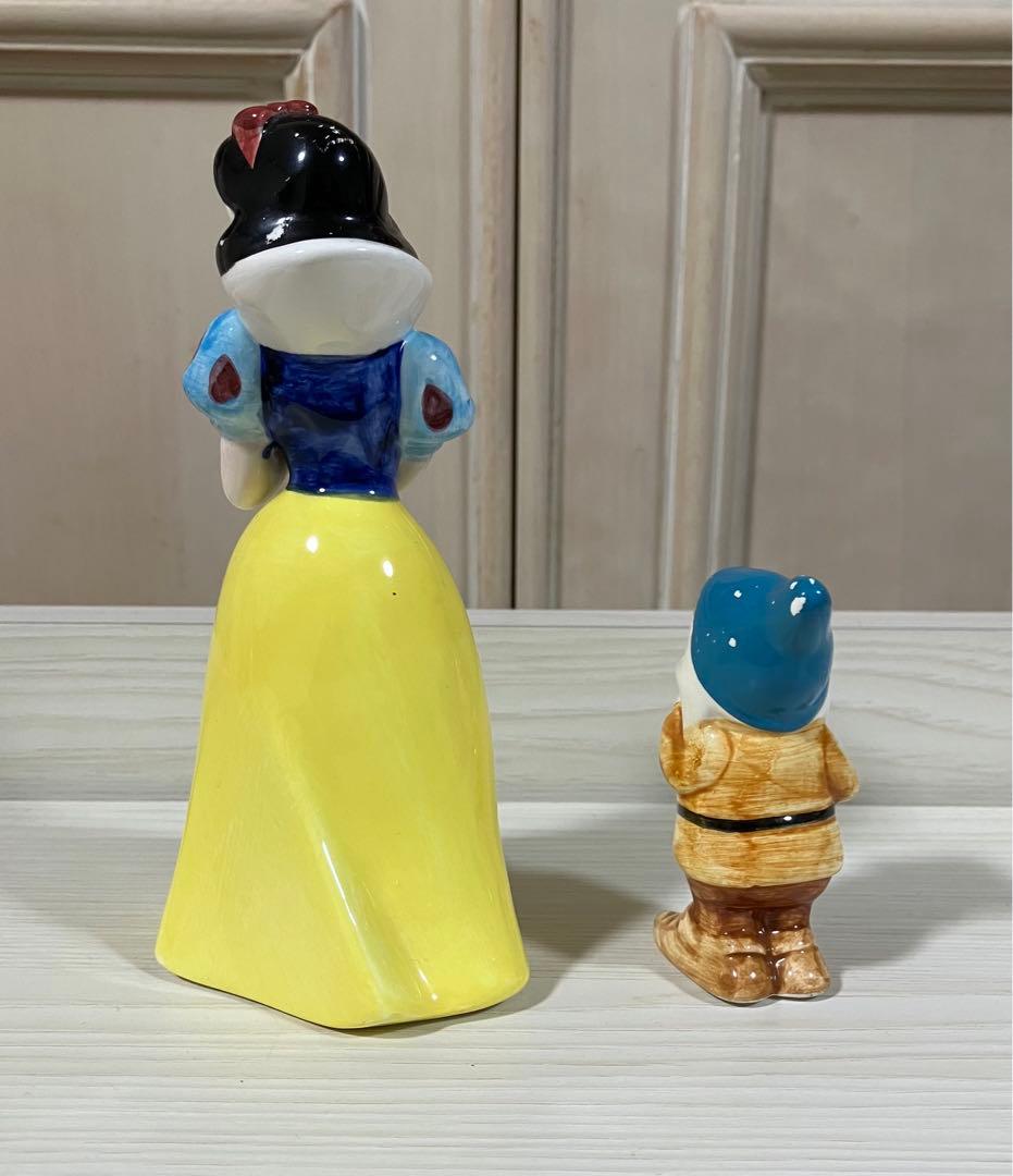 ディズニー　陶器　フィギュア　ミッキーマウス　シンデレラ　バンビ　レトロ　レア