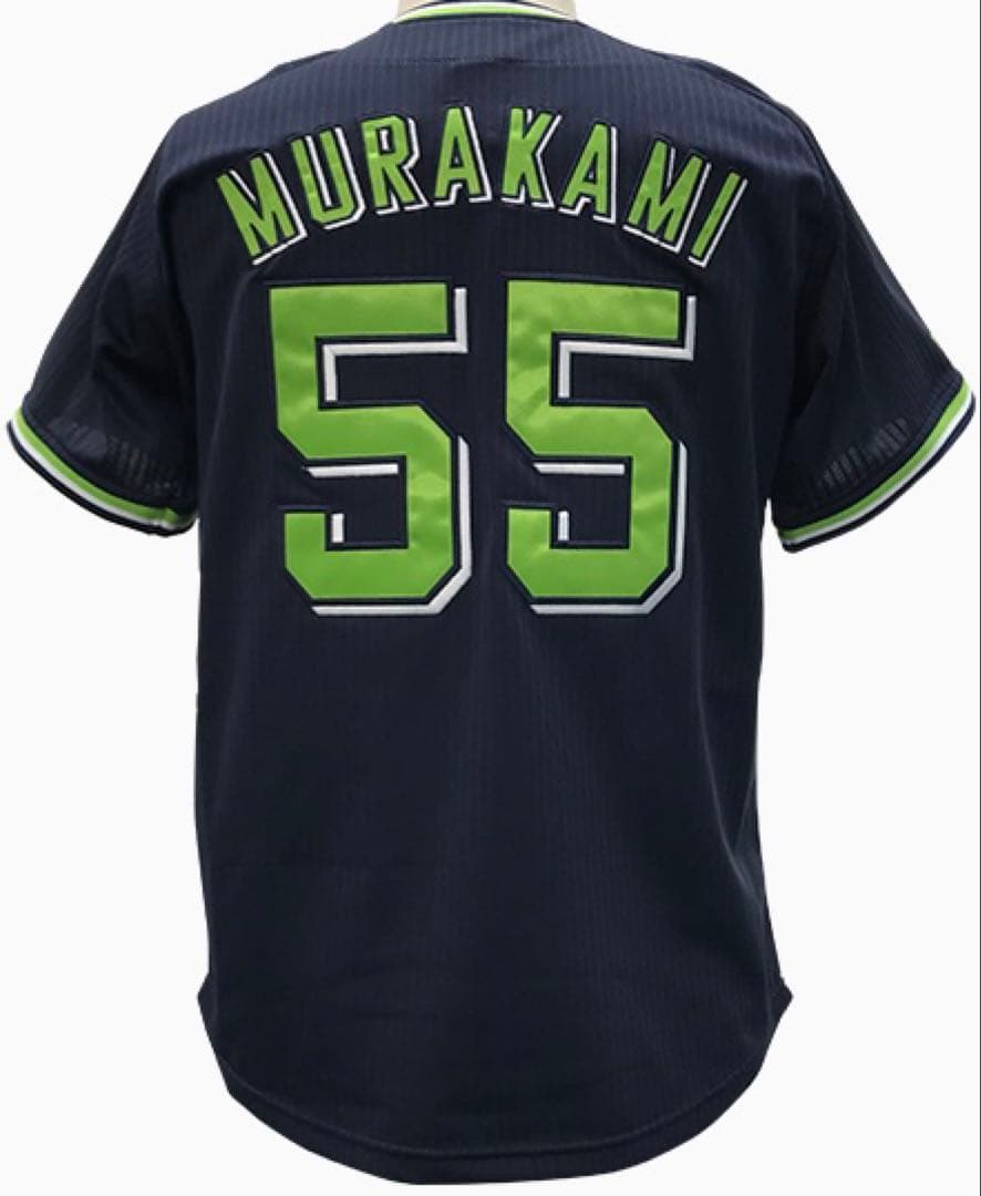 美品未着用、東京ヤクルトスワローズ　村上宗隆　ビジター　ユニフォーム　L