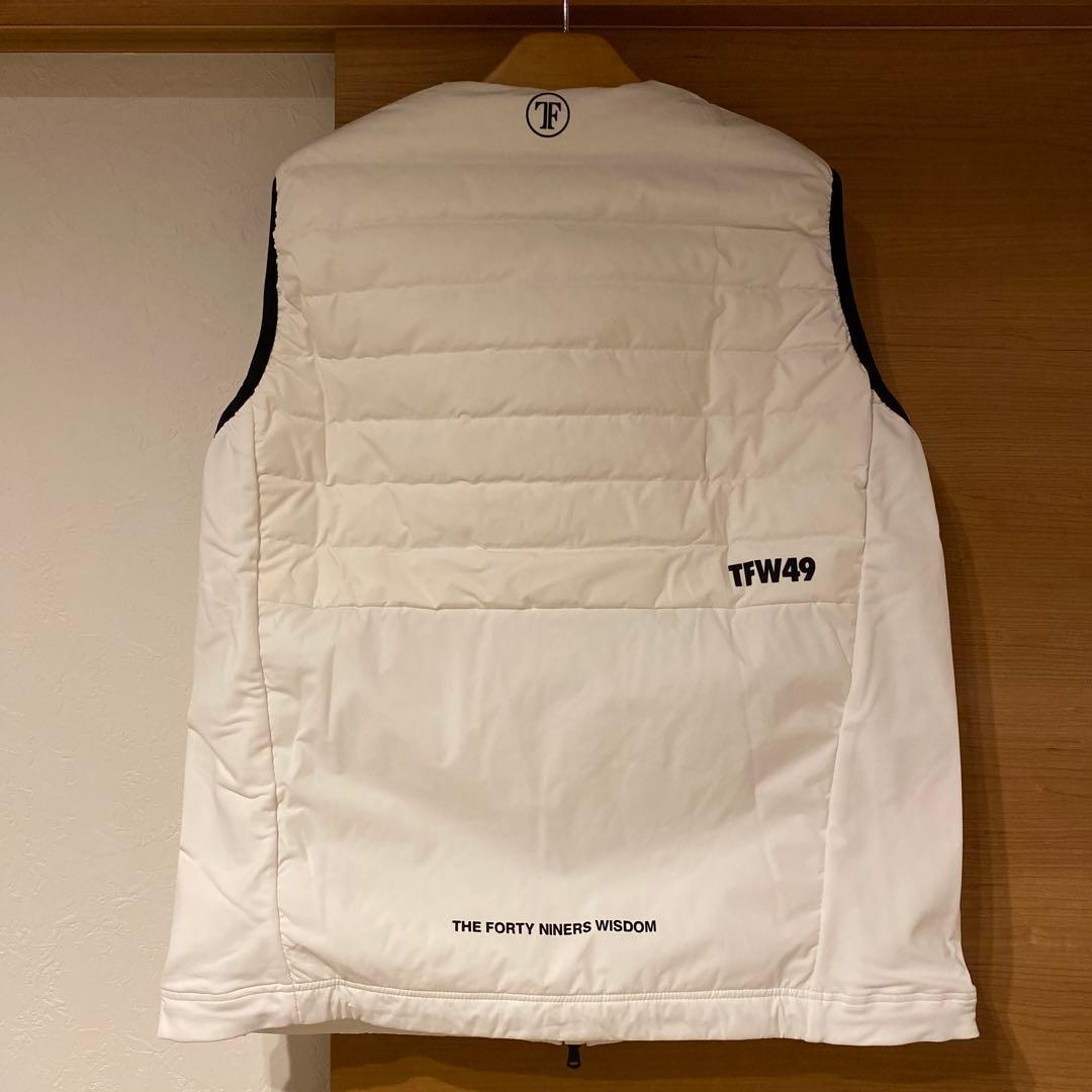SHIELD WARMER COLLARLESS VEST ホワイトL サンプル