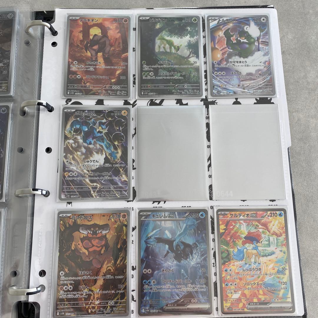 ホワイトフレアブラックボルトARコンプ➕SAR 10枚　ファイル付