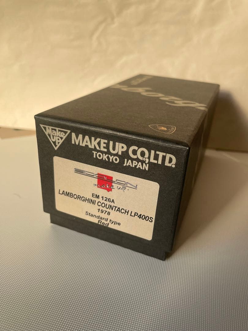 メイクアップ　ランボルギーニ　カウンタック　LP400S 1978 赤