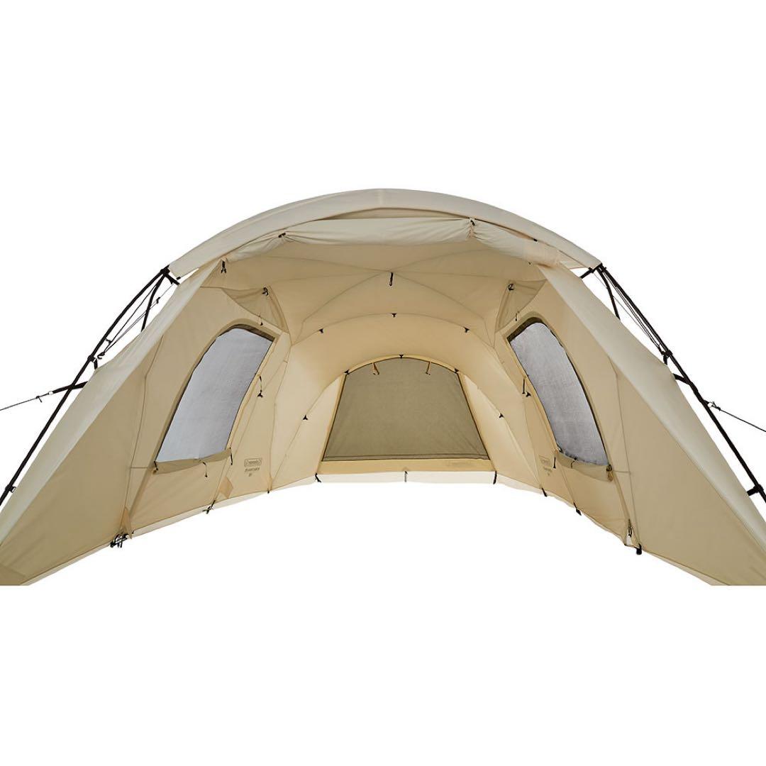 新品 グランドシート付Coleman VCワイド2ルームSTD デザートサンド