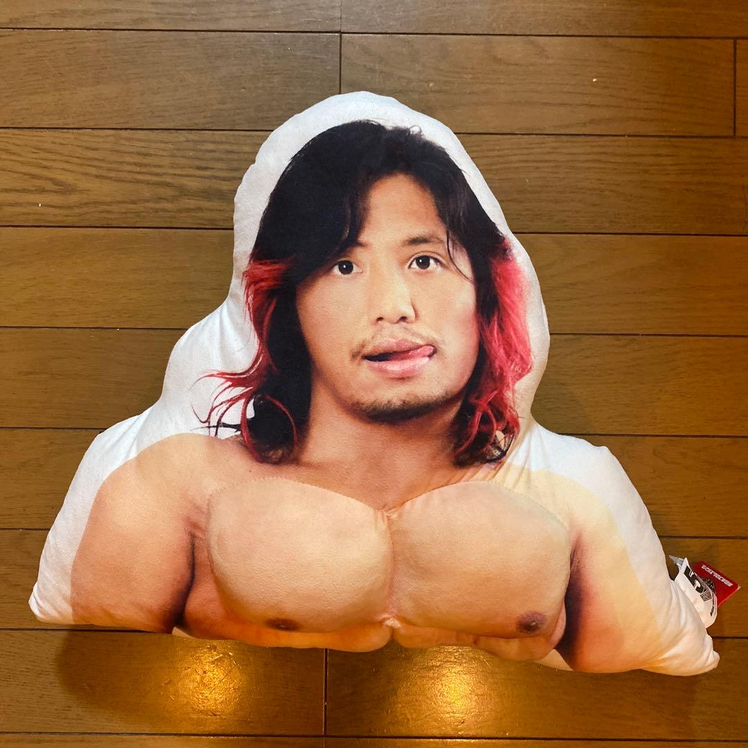 プロレスラー抱き枕 セット　クッション　オカダカズチカ　高橋ヒロム　新日本