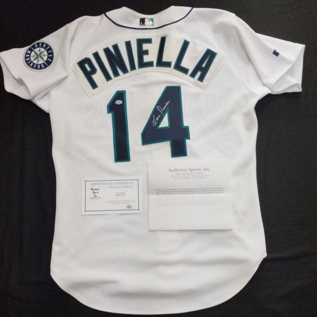 元 MLB シアトル マリナーズ・ ルーピ ネラ 監督 ユニフォーム 証明書付き