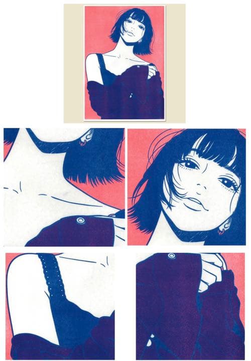 hime A3 Classical Print 02 シルクスクリーン