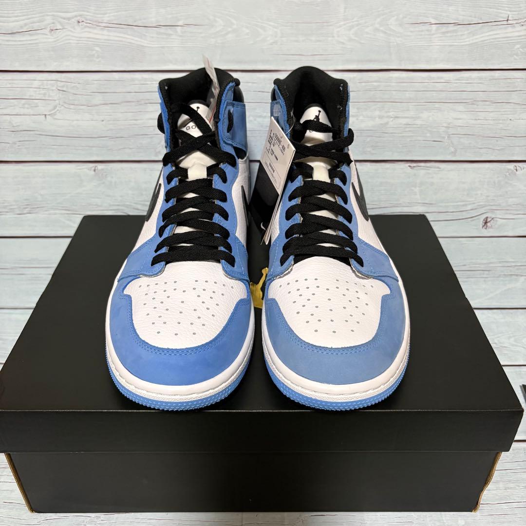 ナイキ ジョーダン1 ハイ ゴルフシューズ ユニバーシティブルー