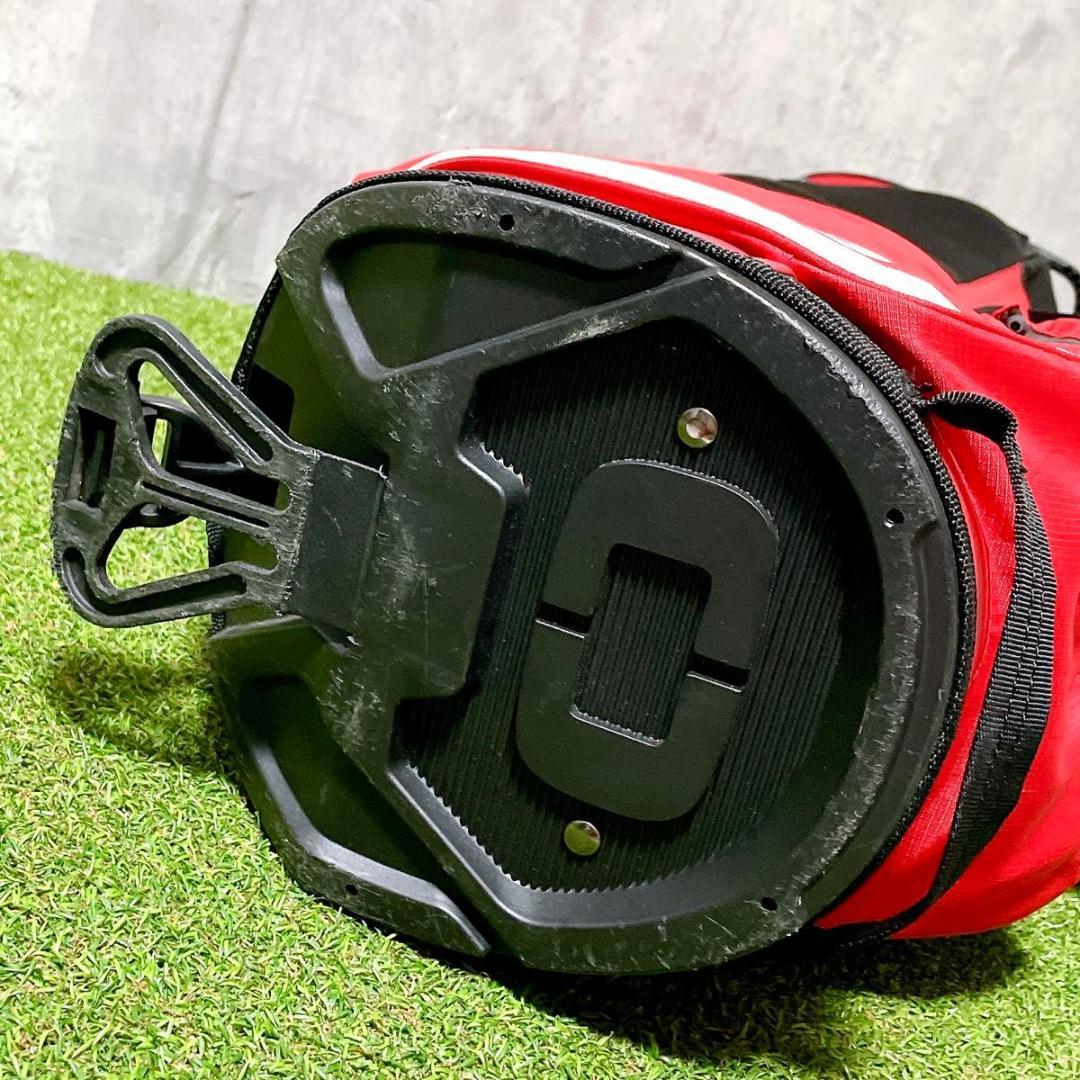 美品 OIGO オジオ スタンド型 キャディバッグ ゴルフバッグ 軽量モデル