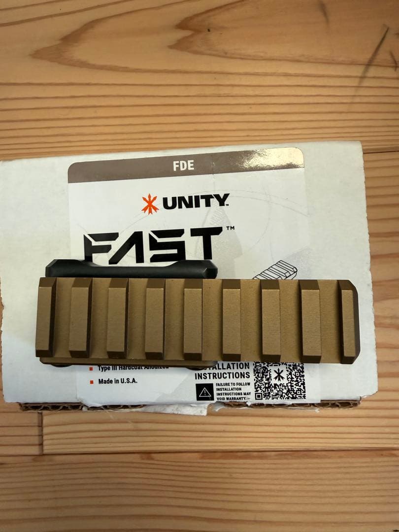 実物　unity FAST ライザーマウント