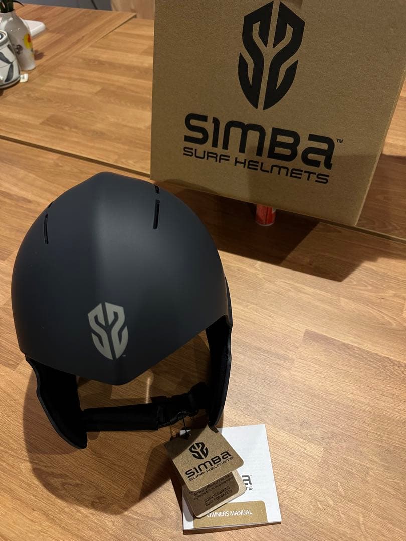 サーフィン・ボディボード Simba marine sport helmet- Black Size M